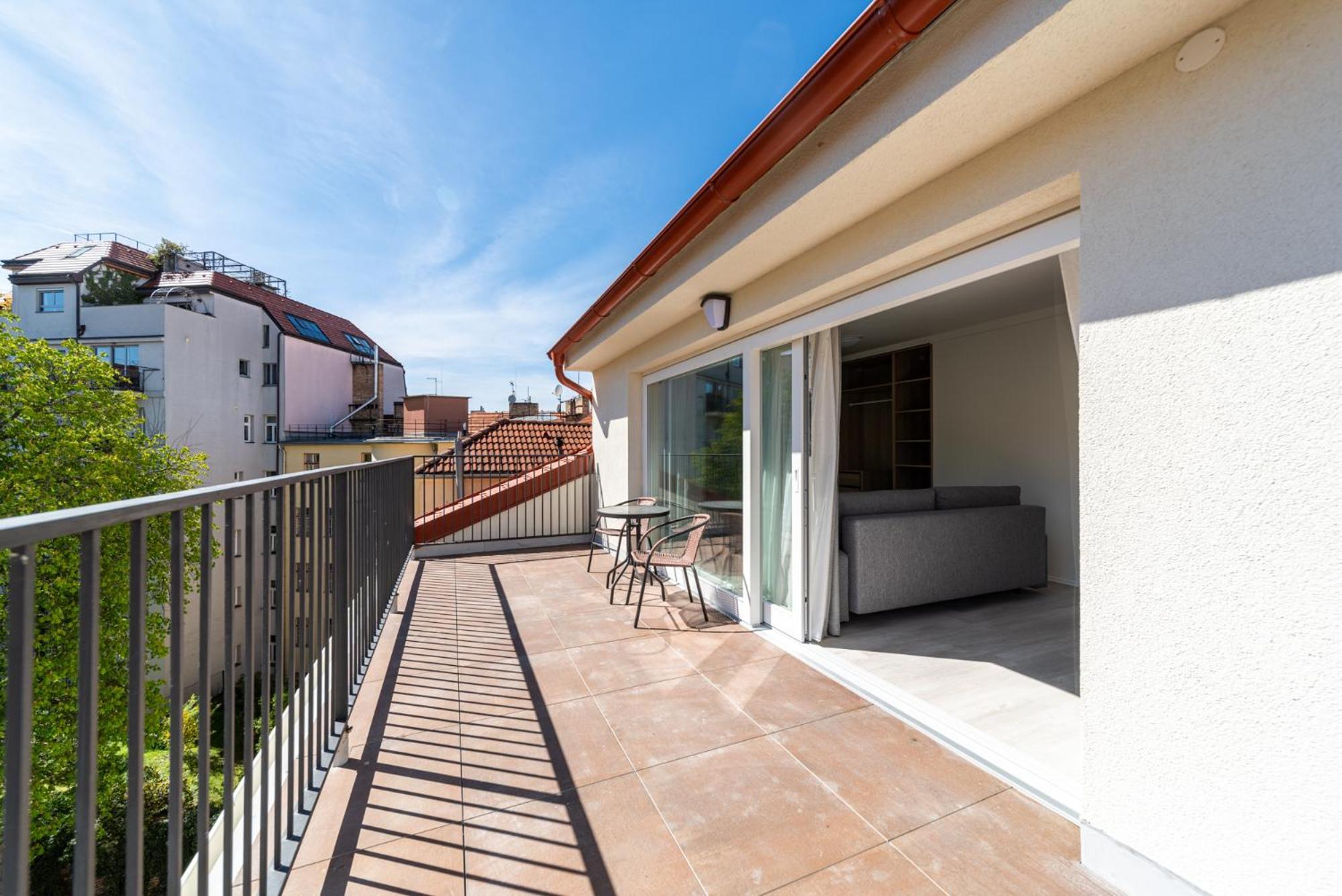 Apartments Borivojova 63 Praga Zewnętrze zdjęcie